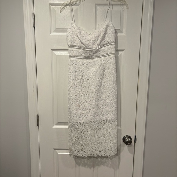 BHLDN Alessa Midi Dress Bridal size 8 - Picture 8 of 10